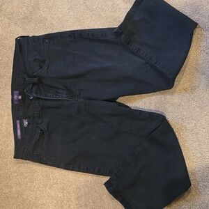 NYDJ Black Alina Capri